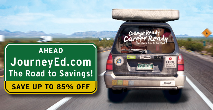 JourneyEd.Com: The Road to Savings! Save up to 85% Off!